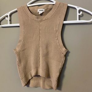 XS top from garage is a light brown